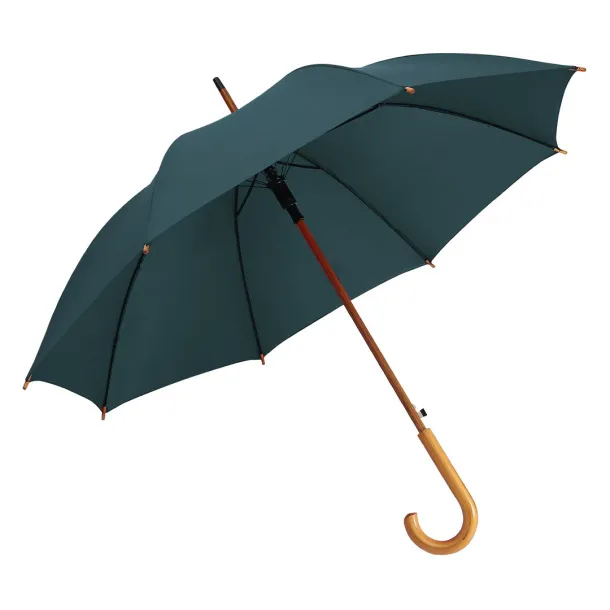 CLASSIC umbrella with automatic open - CASTELLI Petrol green