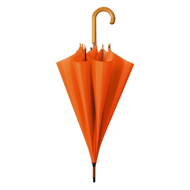 CLASSIC umbrella with automatic open - CASTELLI Orange