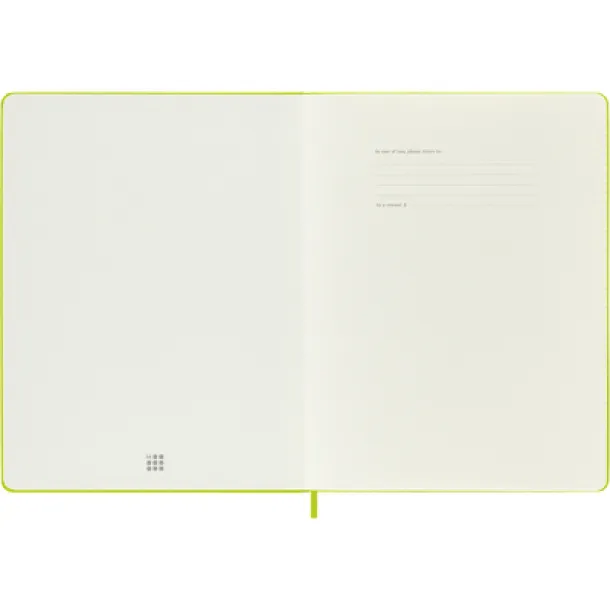  MOLESKINE notes cca A4 Limeta