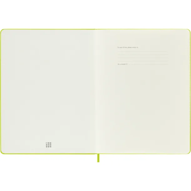  MOLESKINE Notebook approx. A4 Limeta