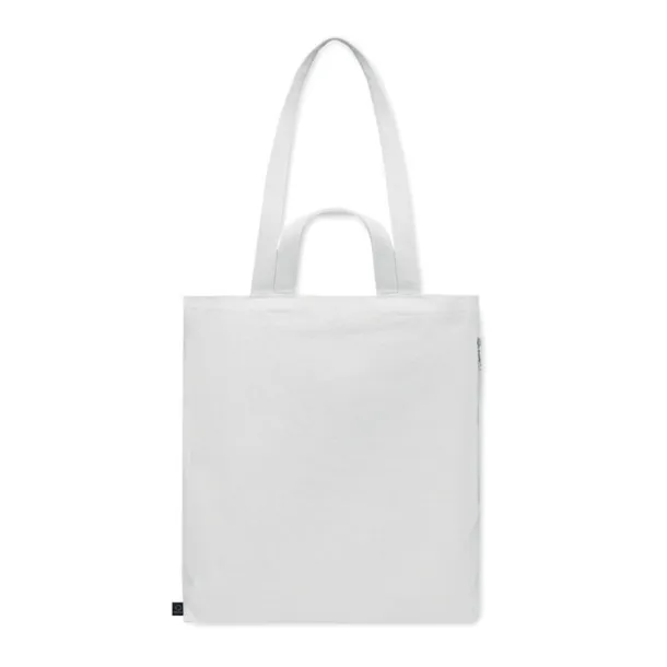 GAVE COLOUR Recycled cotton shopping bag White