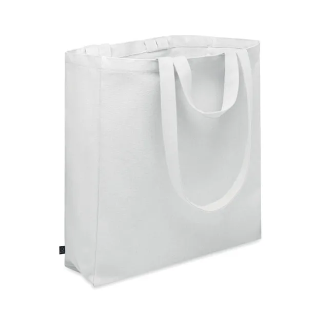 GAVE COLOUR Recycled cotton shopping bag White