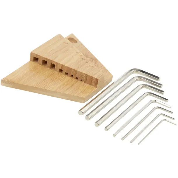 Allen bamboo hex key tool set - STAC Natural