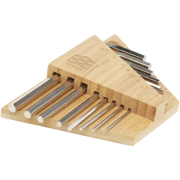 Allen bamboo hex key tool set - STAC Natural