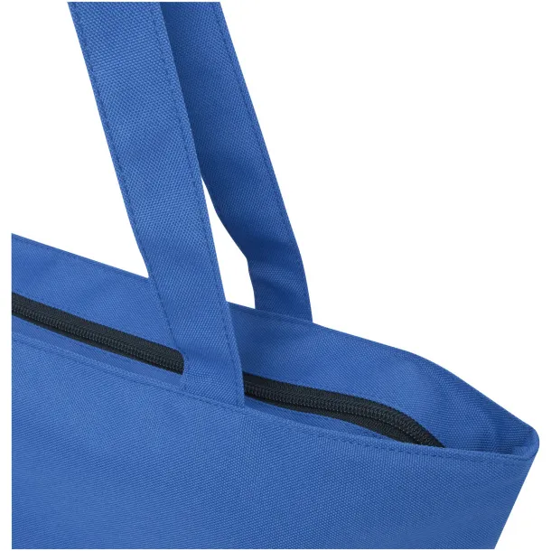 Panama GRS recycled zippered tote bag 20L Royal blue