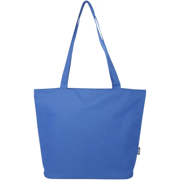 Panama GRS recycled zippered tote bag 20L Royal blue