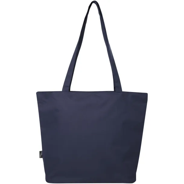 Panama GRS recycled zippered tote bag 20L Navy Blue