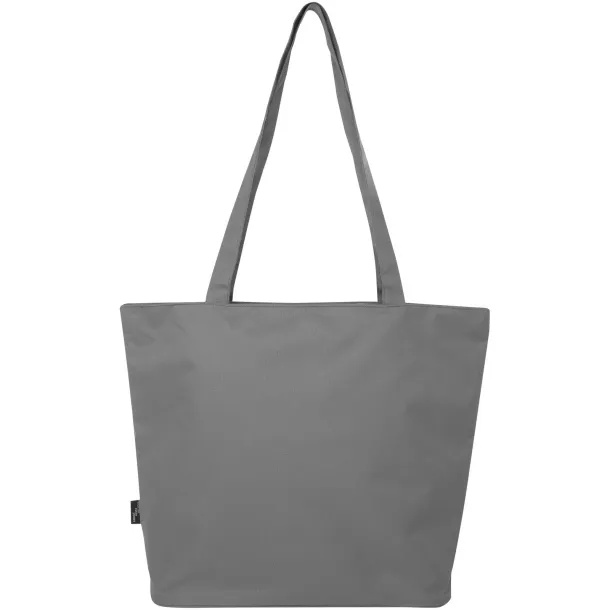 Panama GRS recycled zippered tote bag 20L Grey