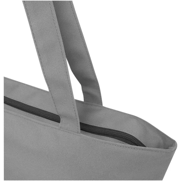 Panama GRS recycled zippered tote bag 20L Grey
