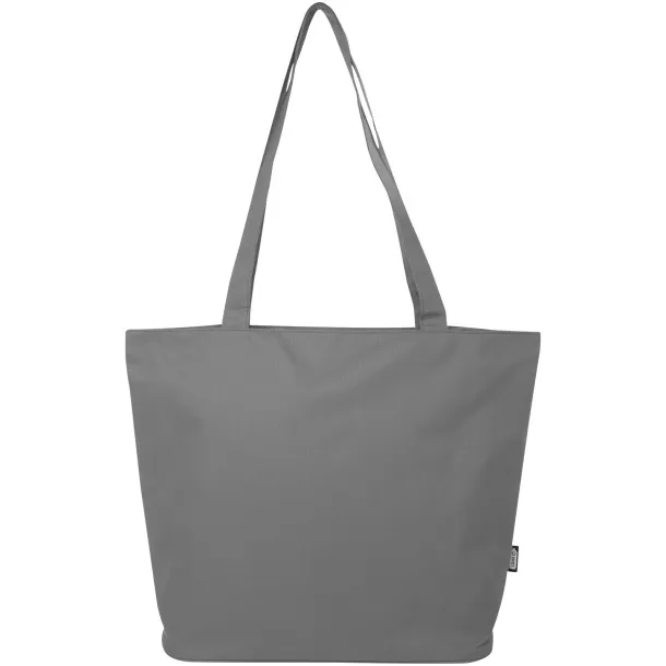 Panama GRS recycled zippered tote bag 20L Grey