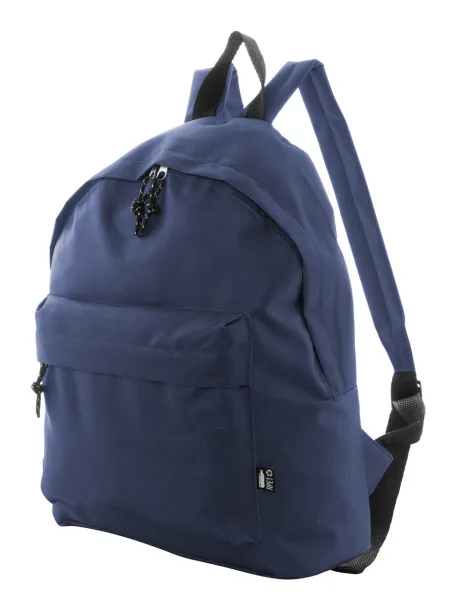 Challenger RPET backpack Dark blue