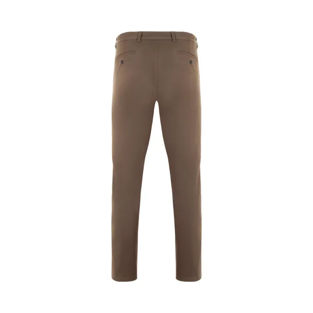 VL VISHNU Unisex rastezljive chino hlače (260g/m²), od pamuka (98%) i elastina (2%) Prirodna