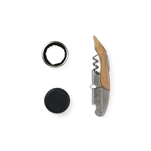 VINGA VINGA Story of wine - Vinga off white, dark brown 