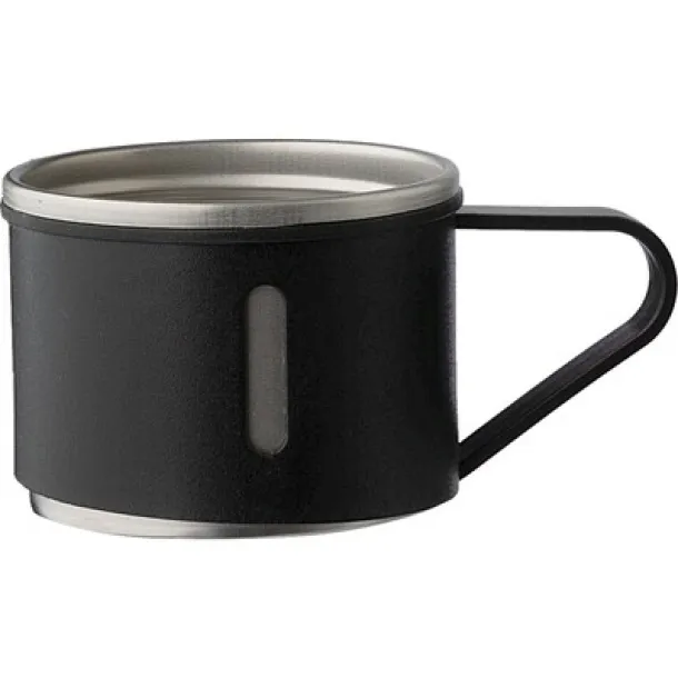  Thermos 420 ml, three cups 150 ml black