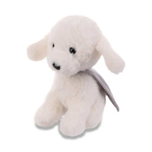 LANDO plush dog White