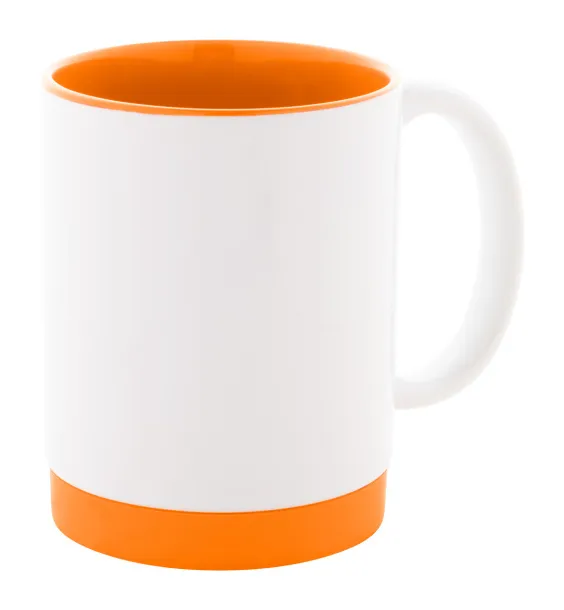 MultiColour Plus sublimation mug Orange White