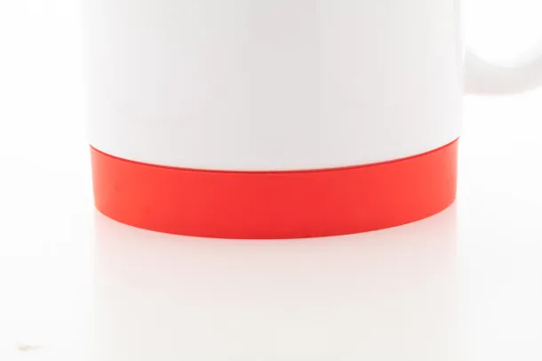 MultiColour Plus sublimation mug Red White