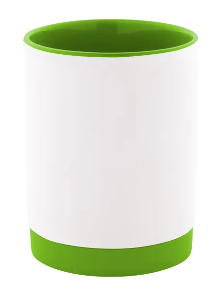 MultiColour Plus sublimation mug Green White