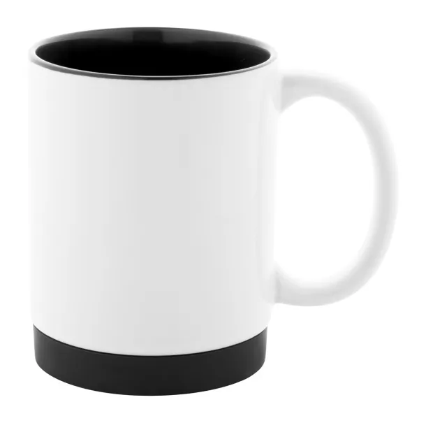 MultiColour Plus sublimation mug Black White