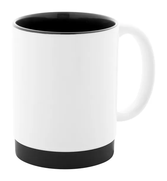 MultiColour Plus sublimation mug Black White