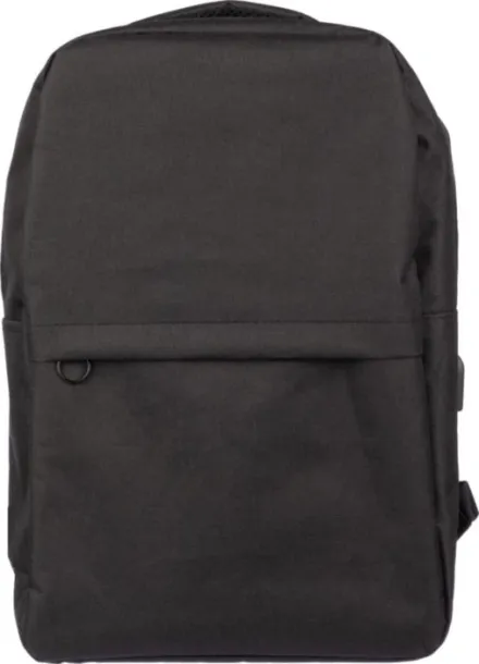HENRIK rPET (600D) ruksak, 15" Crna