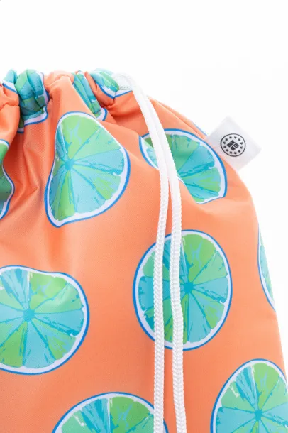 CreaCool Draw custom cooler drawstring bag White