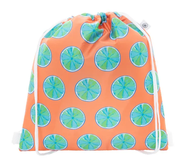 CreaCool Draw custom cooler drawstring bag White