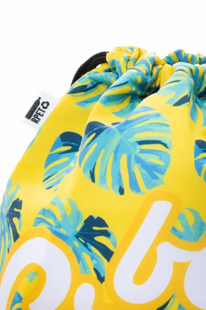 CreaCool Draw custom cooler drawstring bag Black White
