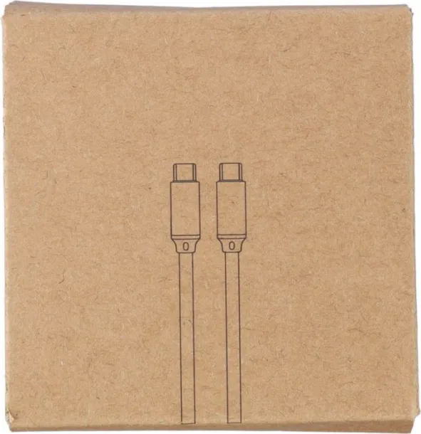 Jacob Nylon charging cable Bijela