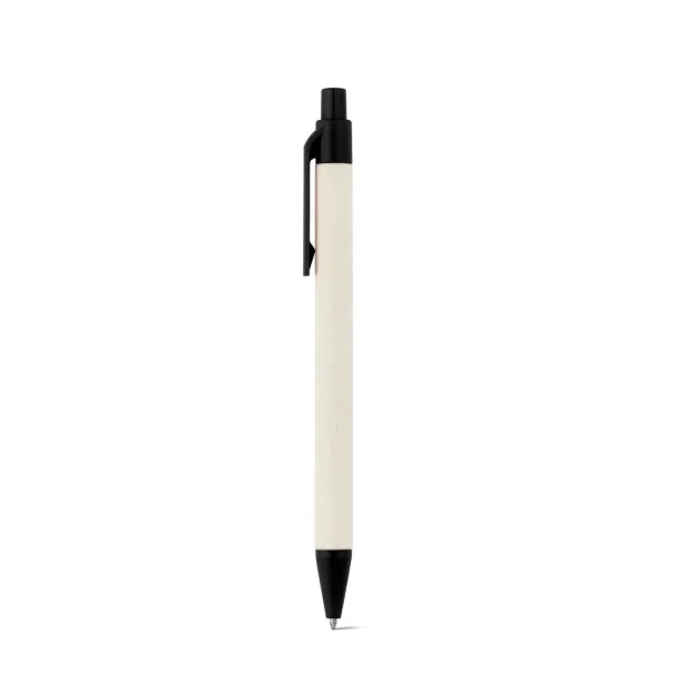 MILINK Ballpoint pen made from recycled milk cartons Black