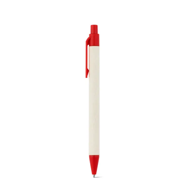 MILINK Ballpoint pen made from recycled milk cartons Red