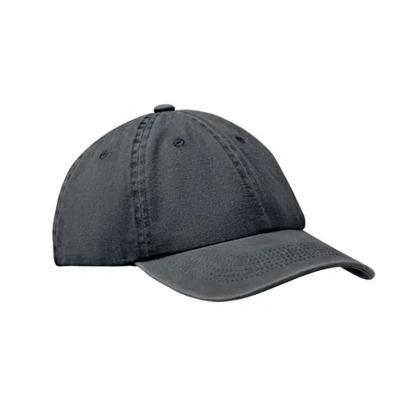 BEAU 6 panel baseball cap 265 gr/m² Black