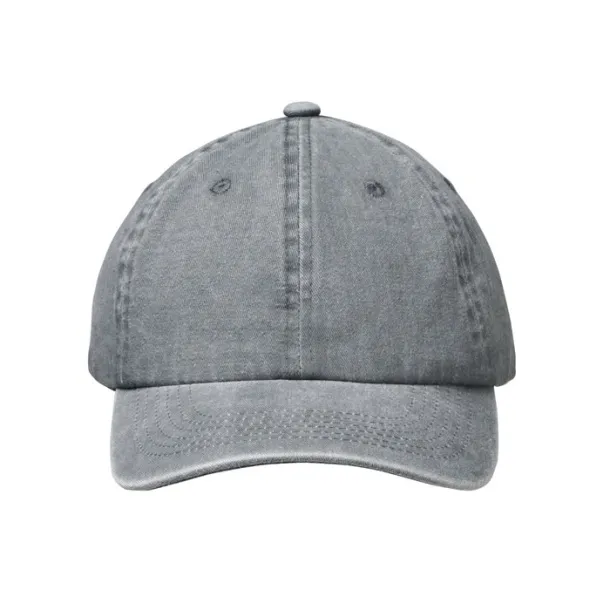 BEAU 6 panel baseball cap 265 gr/m² Grey