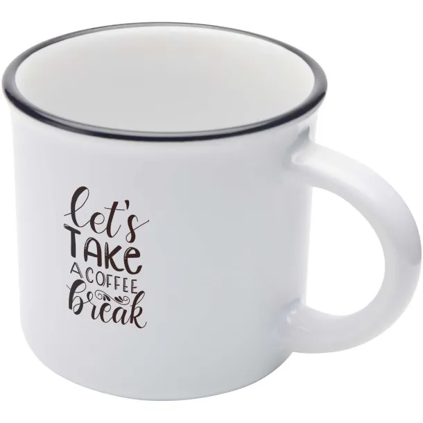 Bari 240 ml ceramic mug White