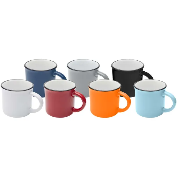 Bari 240 ml ceramic mug Red