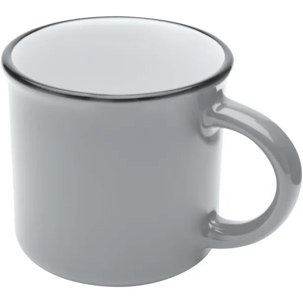 Bari keramička šalica, 240 ml Siva