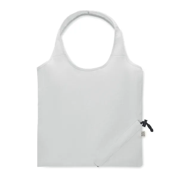 CARRIE COLOUR Foldable shopping bag 140 gr/m² White