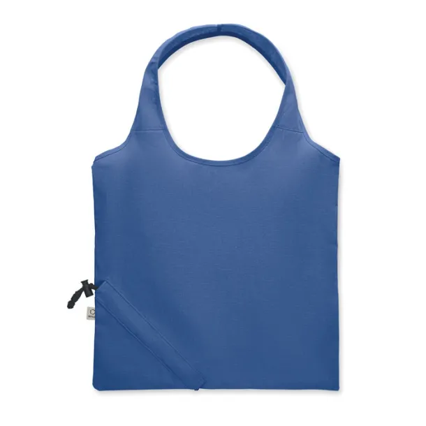 CARRIE COLOUR Foldable shopping bag 140 gr/m² Royal blue