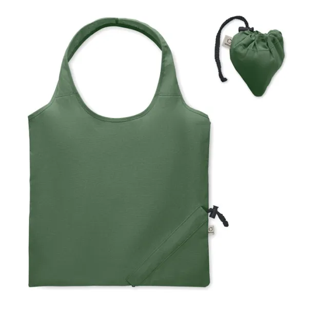 CARRIE COLOUR Foldable shopping bag 140 gr/m² Dark green