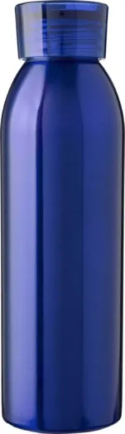 Cindy Stainless steel single-walled drinking bottle 650 ml cobalt blue