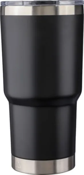 Arnold Stainless steel double-walled drinking mug 590 ml  Crna