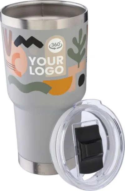 Arnold Stainless steel double-walled drinking mug 590 ml 