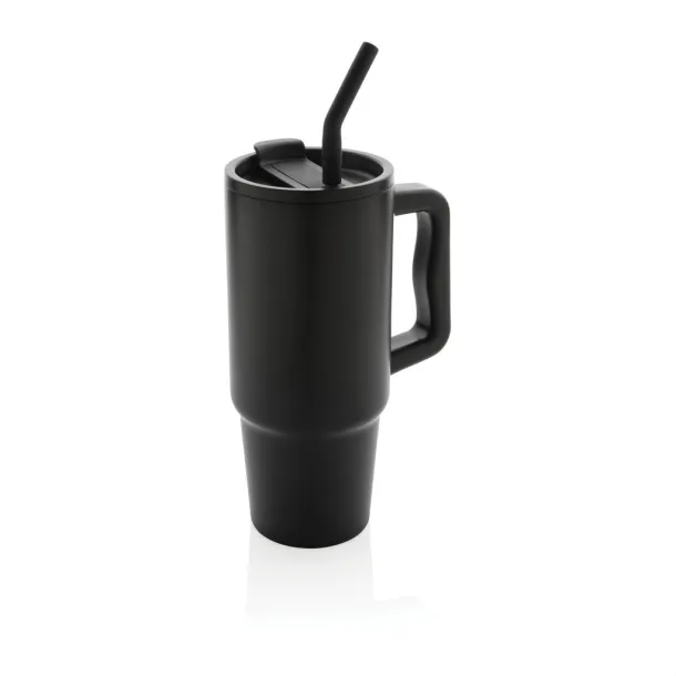 Embrace deluxe RCS recycled stainless steel tumbler 900ml - XD Collection Black 