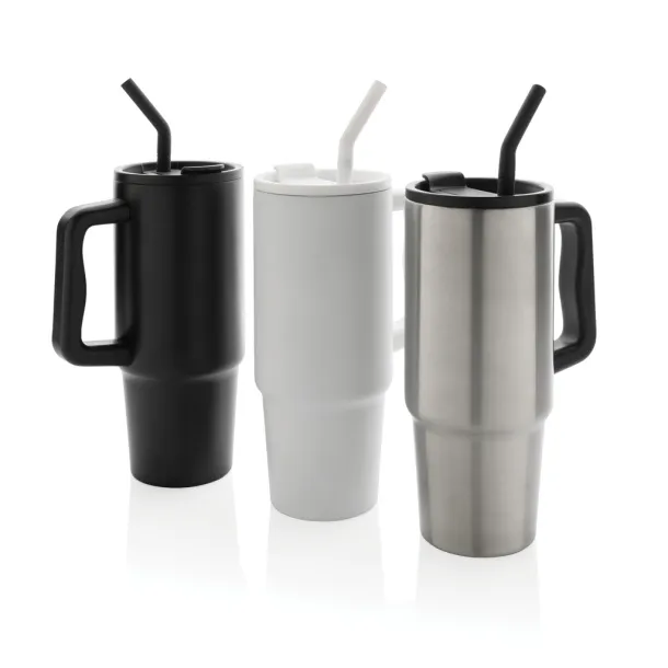 Embrace deluxe RCS recycled stainless steel tumbler 900ml - XD Collection Black 