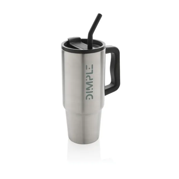 Embrace deluxe RCS recycled stainless steel tumbler 900ml - XD Collection Silver 