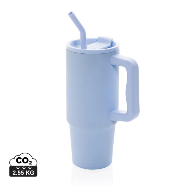 Embrace deluxe šalica od RCS recikliranog nehrđajućeg čelika, 900 ml - XD Collection light blue 