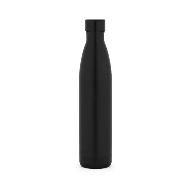 RE-BUFFON XL Double-walled stainless steel bottle (90% recycled) Black