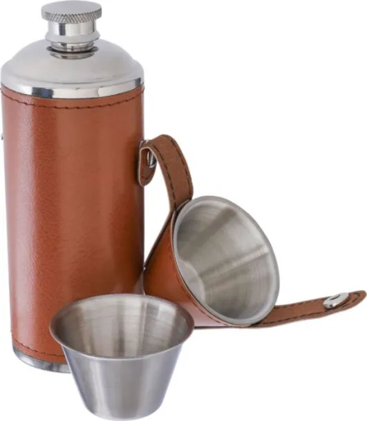 BROCK Recycled stainless steel flask