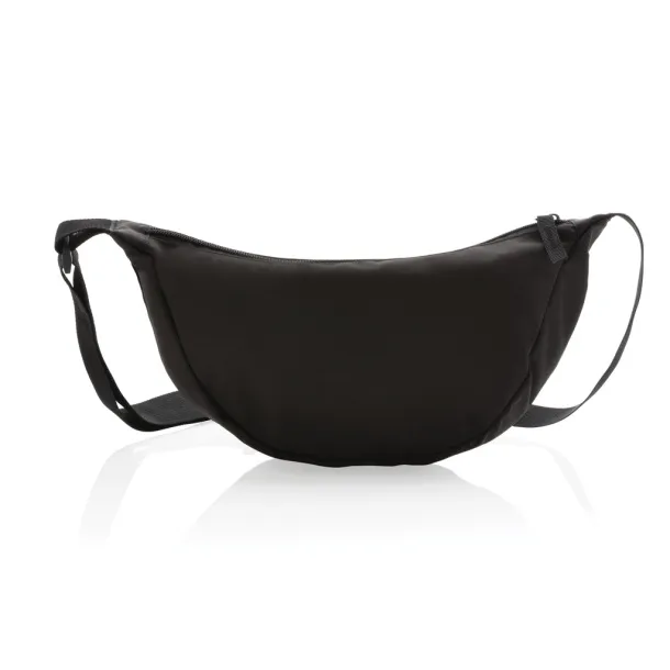 Crescent AWARE™ RPET half moon sling bag - XD Collection Black 