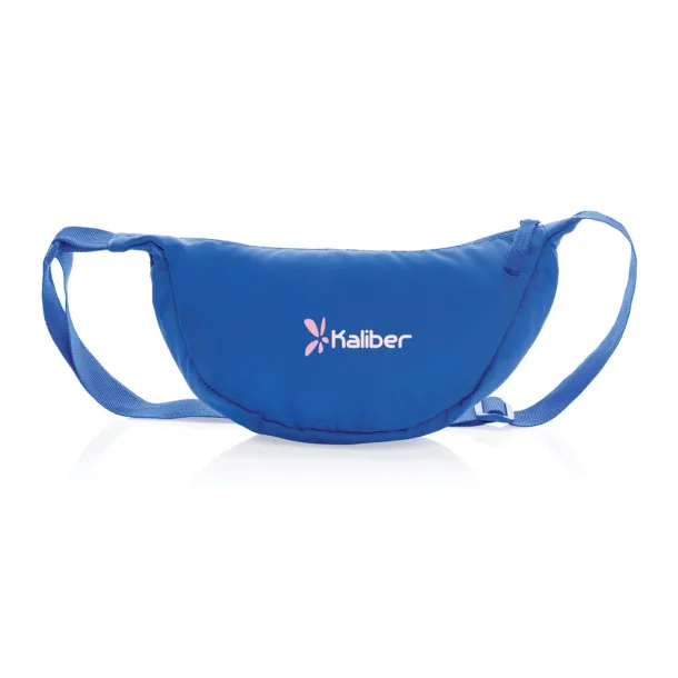 Crescent AWARE™ RPET half moon sling bag - XD Collection blue 